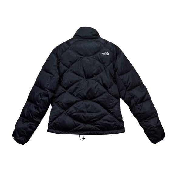 The North Face Down Jacket Nuptse Winter Cross Puffer Black Jacket Women's sz M - Picture 2 of 6